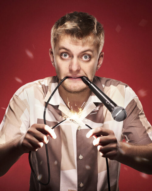 Niels Nielsen, stand up komiker, plakatbillede