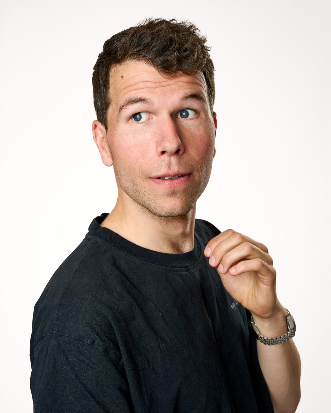 Kristian Hemmingsen, komiker, portræt, pressefoto