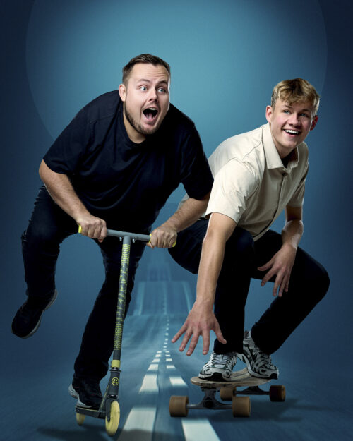 Phillip Devantier, Mads de Krak, stand up komiker, plakatbillede