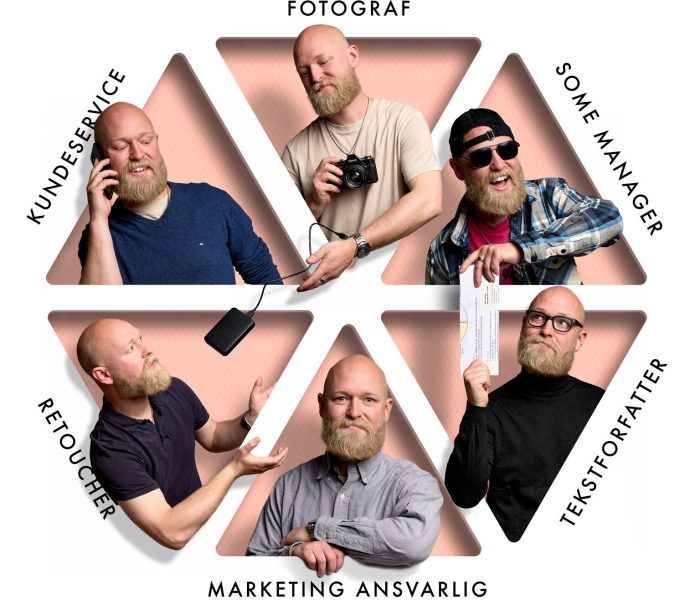 Kreative medarbejderbilleder - Rasmus Lind - Mød Mit Team